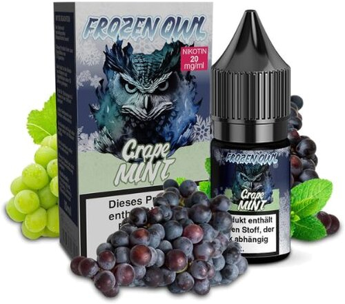 Frozen OWL Grape Mint Nikotinsalz Liquid 10ml 20mg