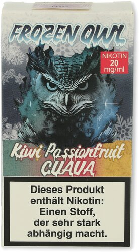 Frozen OWL Kiwi Passionfruit Guave Nikotinsalz Liquid 10ml 20mg