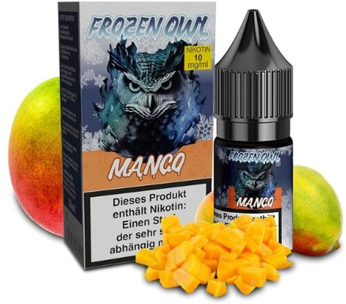 Frozen OWL Mango Nikotinsalz Liquid 10ml 10mg Frozen OWL Mango Nikotinsalz Liquid 10ml 10mg