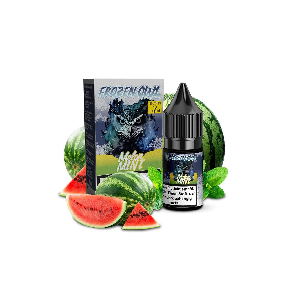 Frozen OWL Melon Mint Nikotinsalz Liquid 10ml 10mg Frozen OWL Melon Mint Nikotinsalz Liquid 10ml 10mg