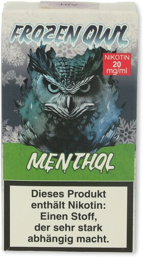 Frozen OWL Menthol Nikotinsalz Liquid 10ml 20mg