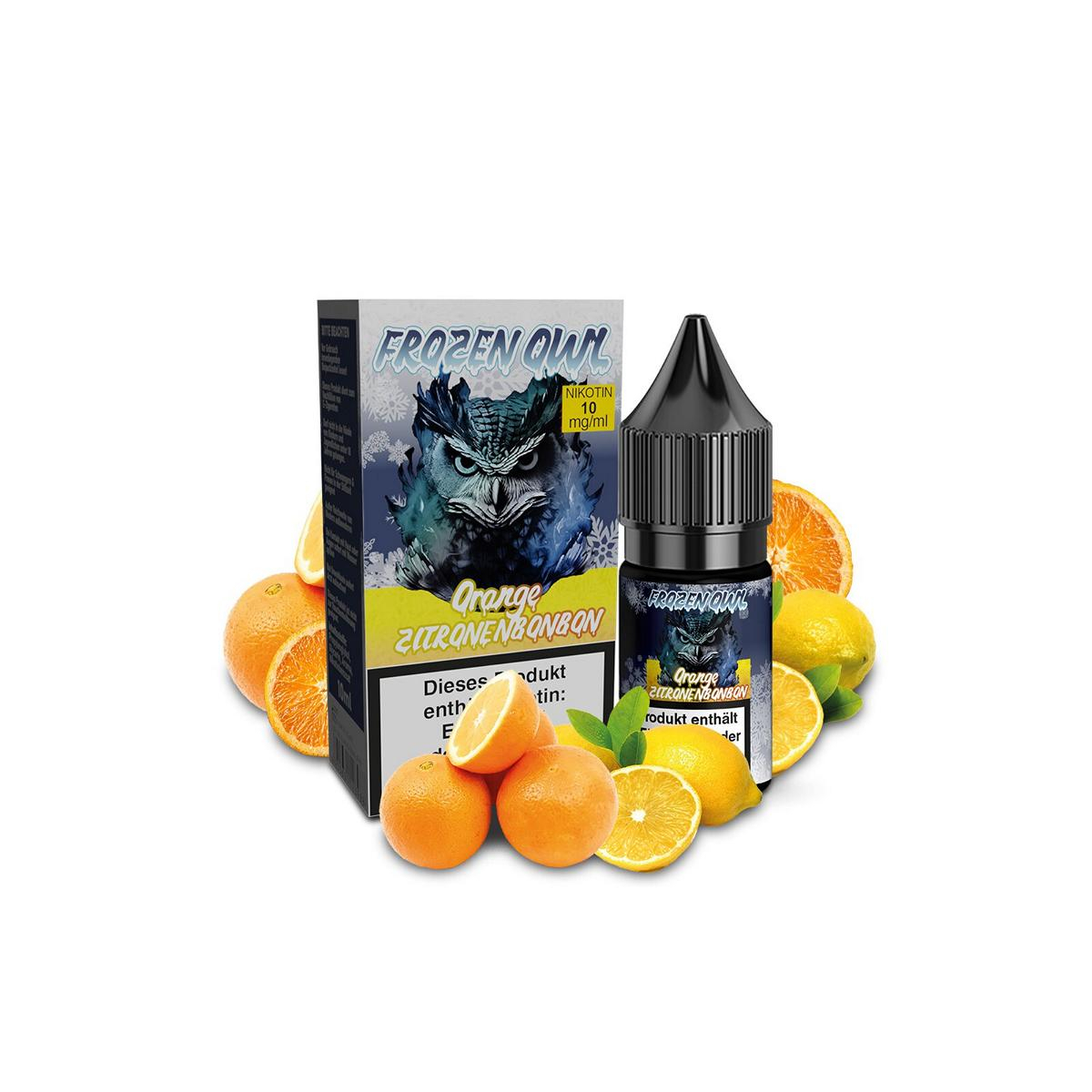 Frozen OWL Orange Zitronenbonbon Nikotinsalz Liquid 10ml 10mg Frozen OWL Orange Zitronenbonbon Nikotinsalz Liquid 10ml 10mg