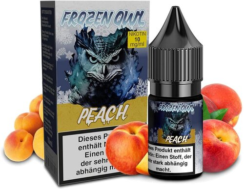 Frozen OWL Peach Nikotinsalz Liquid 10ml 10mg