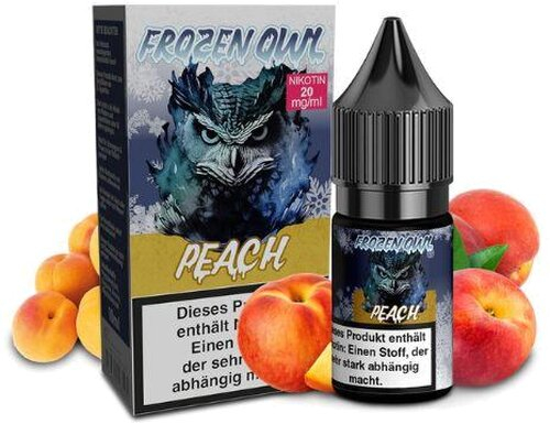 Frozen OWL Peach Nikotinsalz Liquid 10ml 20mg
