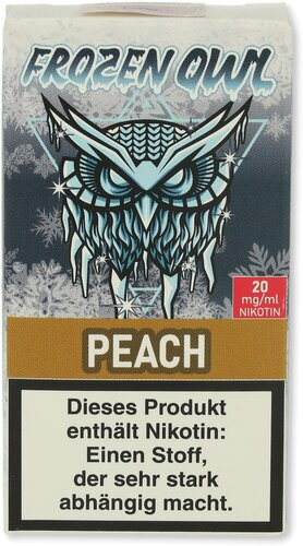 Frozen OWL Peach Nikotinsalz Liquid 10ml 20mg