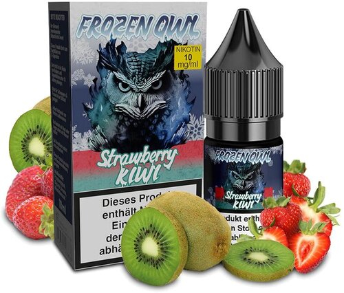 Frozen OWL Strawberry Kiwi Nikotinsalz Liquid 10ml 10mg
