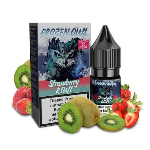 Frozen OWL Strawberry Kiwi Nikotinsalz Liquid 10ml 20mg Frozen OWL Strawberry Kiwi Nikotinsalz Liquid 10ml 20mg