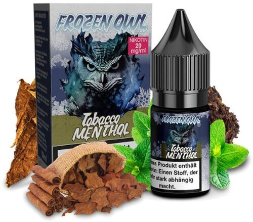 Frozen OWL Tobacco Menthol Nikotinsalz Liquid 10ml 20mg Frozen OWL Tobacco Menthol Nikotinsalz Liquid 10ml 20mg