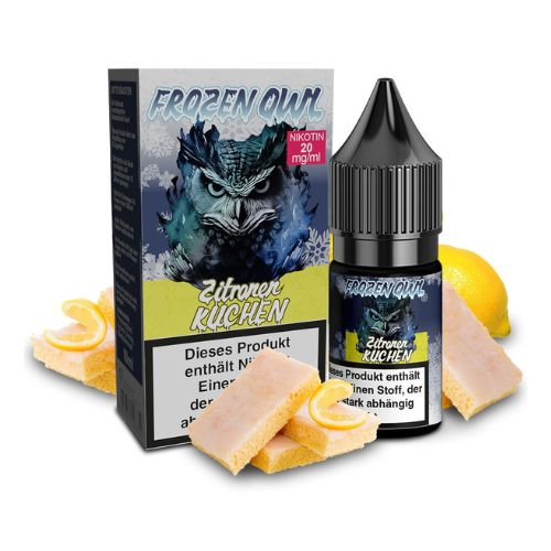 Frozen OWL Zitronenkuchen Nikotinsalz Liquid 10ml 20mg Frozen OWL Zitronenkuchen Nikotinsalz Liquid 10ml 20mg