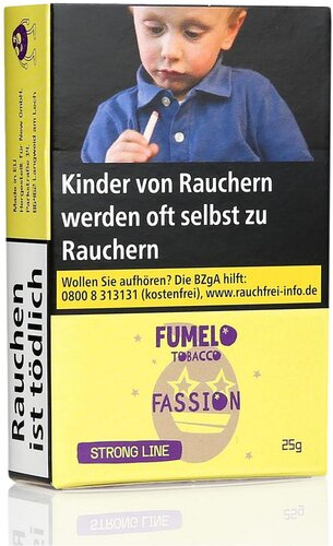 FUMELO TOBACCO FASSION Strong Line Wasserpfeifentabak 25g