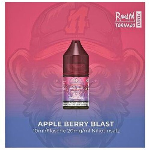 Fumot RandM Tornado 7000 Apple Berry Blast Liquid 20mg