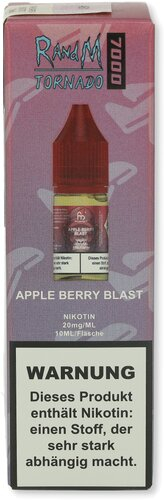 Fumot RandM Tornado 7000 Apple Berry Blast Liquid 20mg