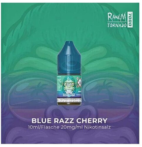 Fumot RandM Tornado 7000 Blue Razz Cherry Liquid 20mg