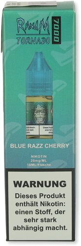 Fumot RandM Tornado 7000 Blue Razz Cherry Liquid 20mg