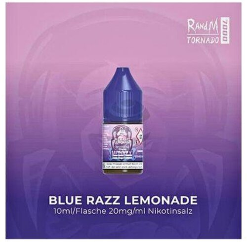 RandM Tornado 7000 Blue Razz Lemonade Liquid 20mg