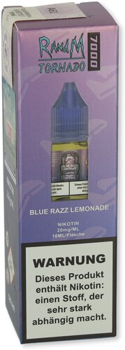 RandM Tornado 7000 Blue Razz Lemonade Liquid 20mg