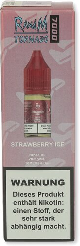 Fumot RandM Tornado 7000 Strawberry Ice Liquid 20mg