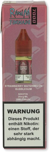 Fumot RandM Tornado 7000 Strawberry Watermelon Bubblegum Liquid 20mg