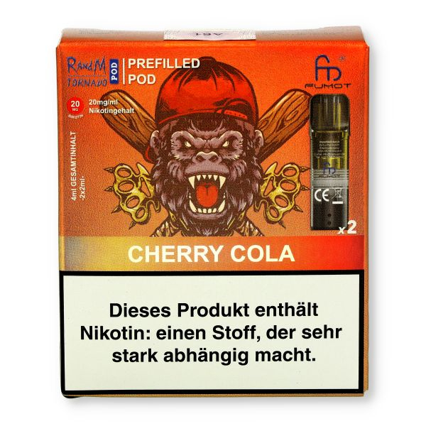 Fumot RandM Tornado Pods Cherry Cola 2x2ml 20mg