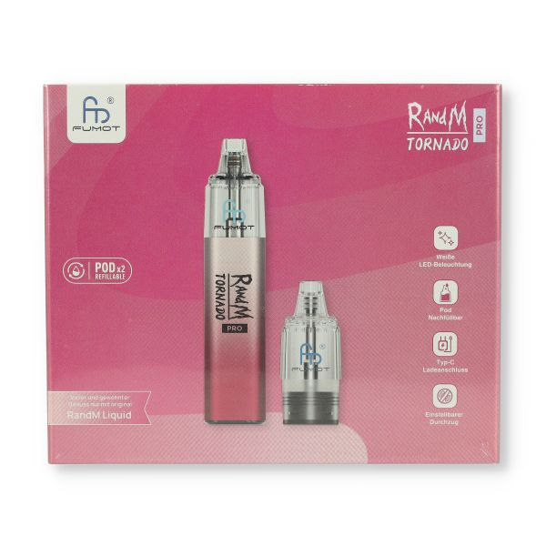 Fumot RandM Tornado Pro Pod Kit Pink