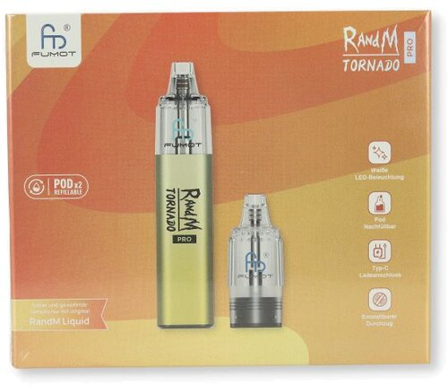 RandM Tornado Pro Pod Kit Yellow