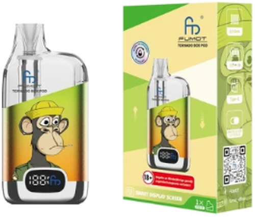 Fumot Tornado Box Pod Basisgerät Grün Orange