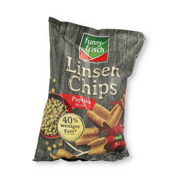 funny-frisch Linsen Chips Paprika Style 90g