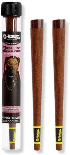 G-Rollz The Dog Strawberry Cheesecake 2 Blunt Cones G-Rollz The Dog Strawberry Cheesecake 2 Blunt Cones