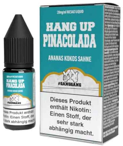 Ganggang Hang Up Pinacolada Nikotinsalz Liquid 20mg Ganggang Hang Up Pinacolada Nikotinsalz Liquid 20mg