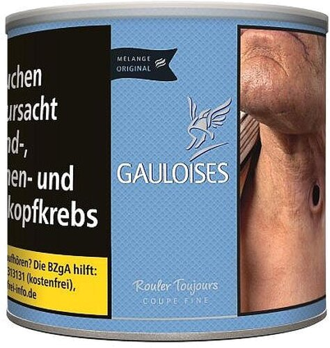 Gauloises Tabak Melange Hellblau 90g Dose Zigarettentabak
