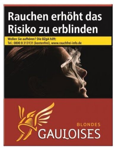 Einzelpackung Gauloises Blondes Rot (1x60)