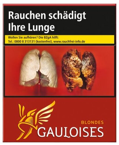 Gauloises Blondes Rot XXXL 23er