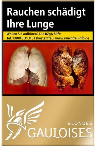 Gauloises Gold Zigaretten 20er