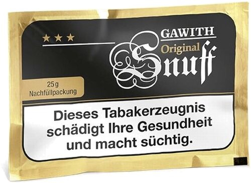 Gawith Original Snuff 25g Nachfüllpackung Schnupftabak