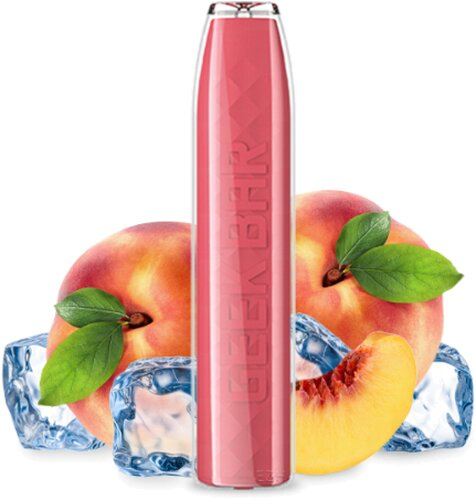 Geek Bar Peach-Ice Aroma Einweg E-Shisha 20mg Nikotin Geek Bar Peach-Ice Aroma Einweg E-Shisha 20mg Nikotin