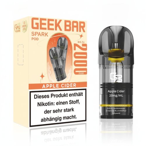 Geek Bar Spark Pods Apple Cider 2x2ml 20mg