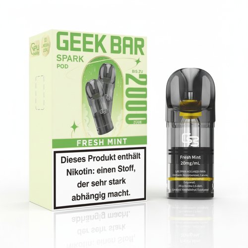 Geek Bar Spark Pods Fresh Mint 2x2ml 20mg