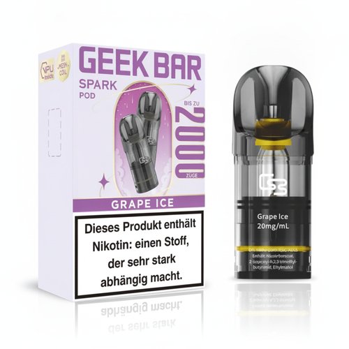 Geek Bar Spark Pods Grape Ice 2x2ml 20mg