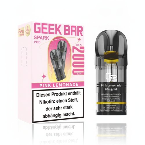 Geek Bar Spark Pods Pink Lemonade 2x2ml 20mg