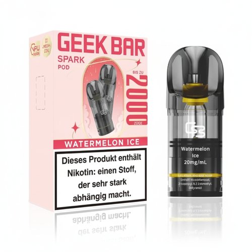 Geek Bar Spark Pods Watermelon Ice 2x2ml 20mg