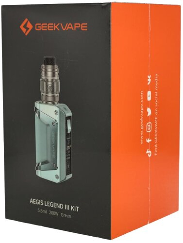 Geekvape Aegis Legend 3 Kit E-Zigarette grün Geekvape Aegis Legend 3 Kit E-Zigarette grün