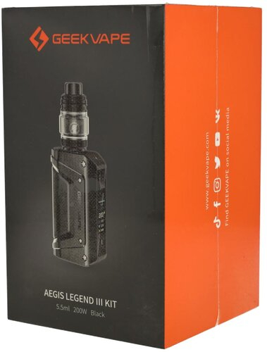 Geekvape Aegis Legend 3 Kit E-Zigarette schwarz Geekvape Aegis Legend 3 Kit E-Zigarette schwarz