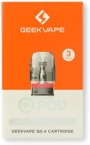 Geekvape Q Cartridge 0,4 Ohm 3 Stück Geekvape Q Cartridge 0,4 Ohm 3 Stück