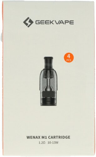 Geekvape Wenax M1 Cartridge 1,2Ohm  4Stk.