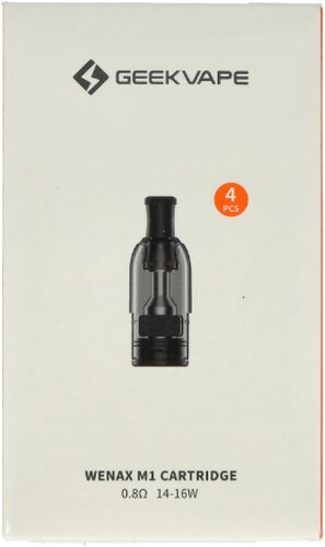 Geekvape Wenax M1 Cartridge 0,8Ohm 4Stk. Geekvape Wenax M1 Cartridge 0,8Ohm 4Stk.