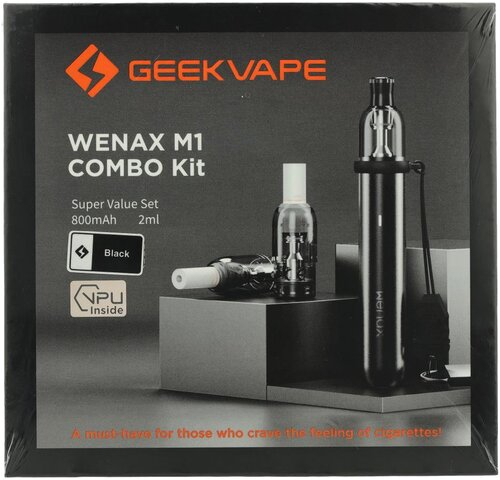 Geekvape WENAX M1 Combo Pod Kit Super Value Set Black E-Zigarette
