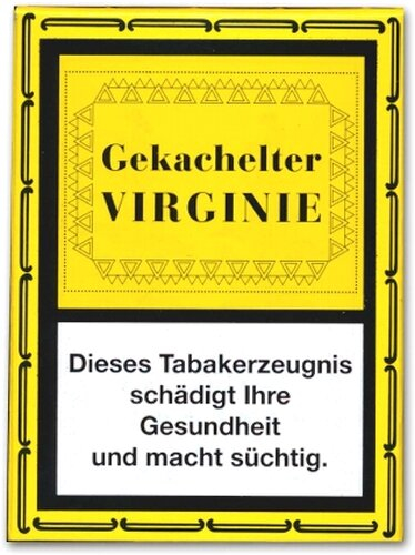 Gekachelter Virginie Schnupftabak 50g Packung Gekachelter Virginie Schnupftabak 50g Packung