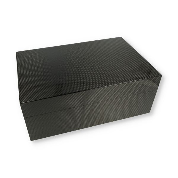 Gentili Humidor Carbonfaser Schwarz