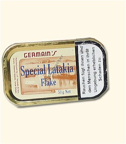 Germains Pfeifentabak Medium Flake 50g Dose Germains Pfeifentabak Medium Flake 50g Dose