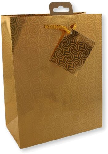 Geschenktüte Laser/Metallic Gold TBH 10x18x23cm 1 Stk. Geschenktüte Laser/Metallic Gold TBH 10x18x23cm 1 Stk.